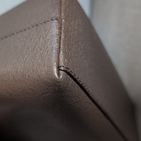 Gucci Vintage Metallic Brown Handbag with Bamboo Handle - Picture 2 of 12